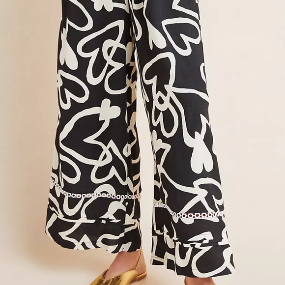 NWT Anthropologie Farm Rio Sinead Hearts Jumpsuit Size XL Petite - Picture 7 of 7